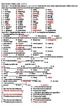 Đề cương ôn thi học kỳ 2 môn tiếng Anh Lớp 11